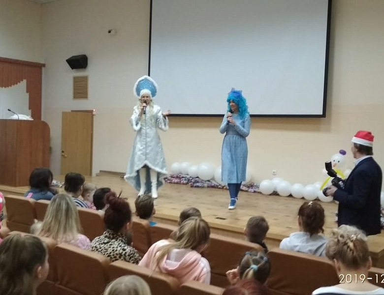 Новогодняя сказка для наших маленьких пациентов
