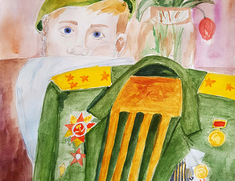 Рисунки, посвященные Юбилею Победы