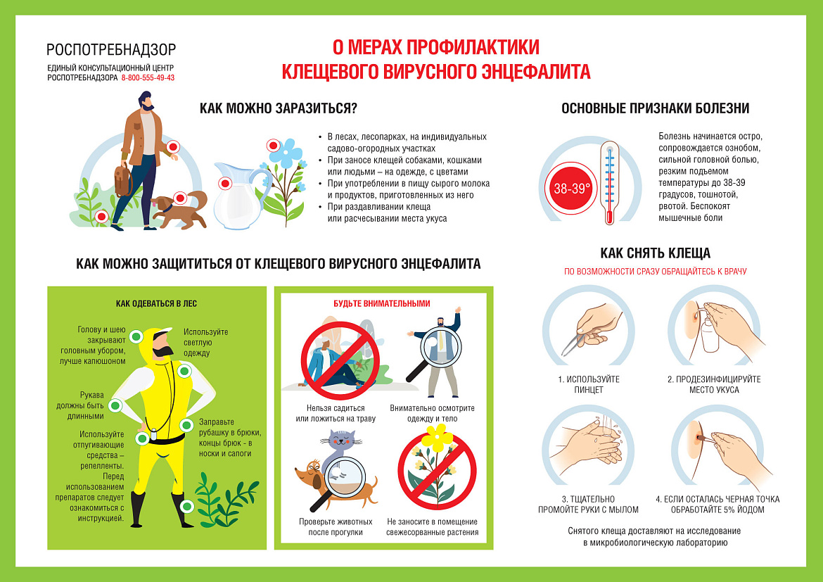 Осторожно! Клещи!