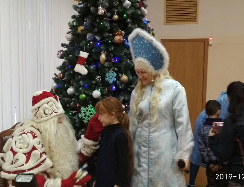 Новогодняя сказка для наших маленьких пациентов