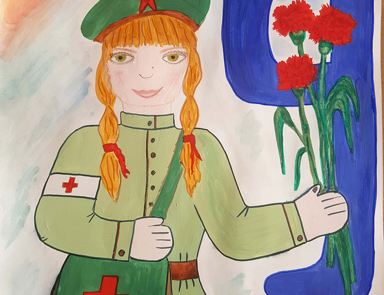 Рисунки, посвященные Юбилею Победы