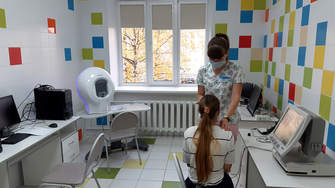 Комплексная диагностика зрения детей