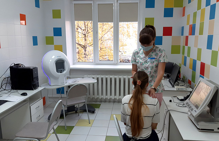 Комплексная диагностика зрения детей