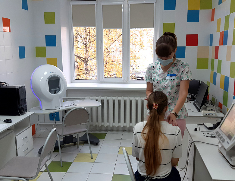 Комплексная диагностика зрения детей